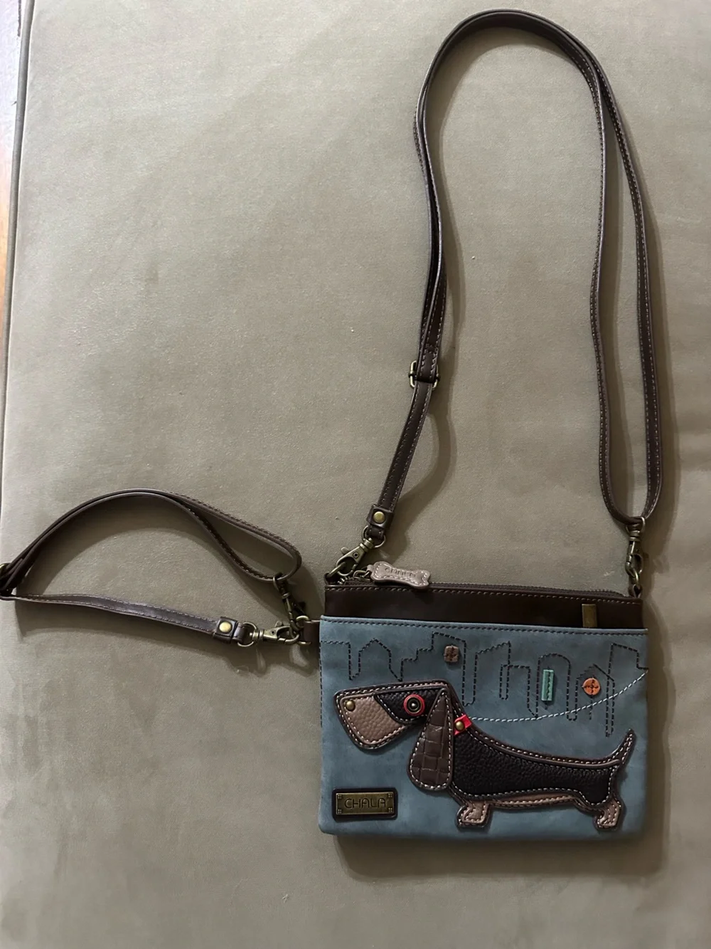 CHALA DACHSHUND CROSSBODY BAG